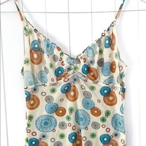 Free People Colorful Cami. Size: M.